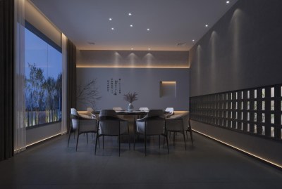 新中式包厢3D模型下载